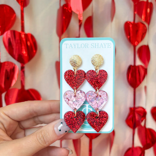 Burning Love Triple Hearts - Taylor Shaye