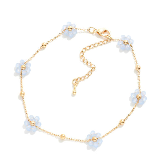 Flower Anklet