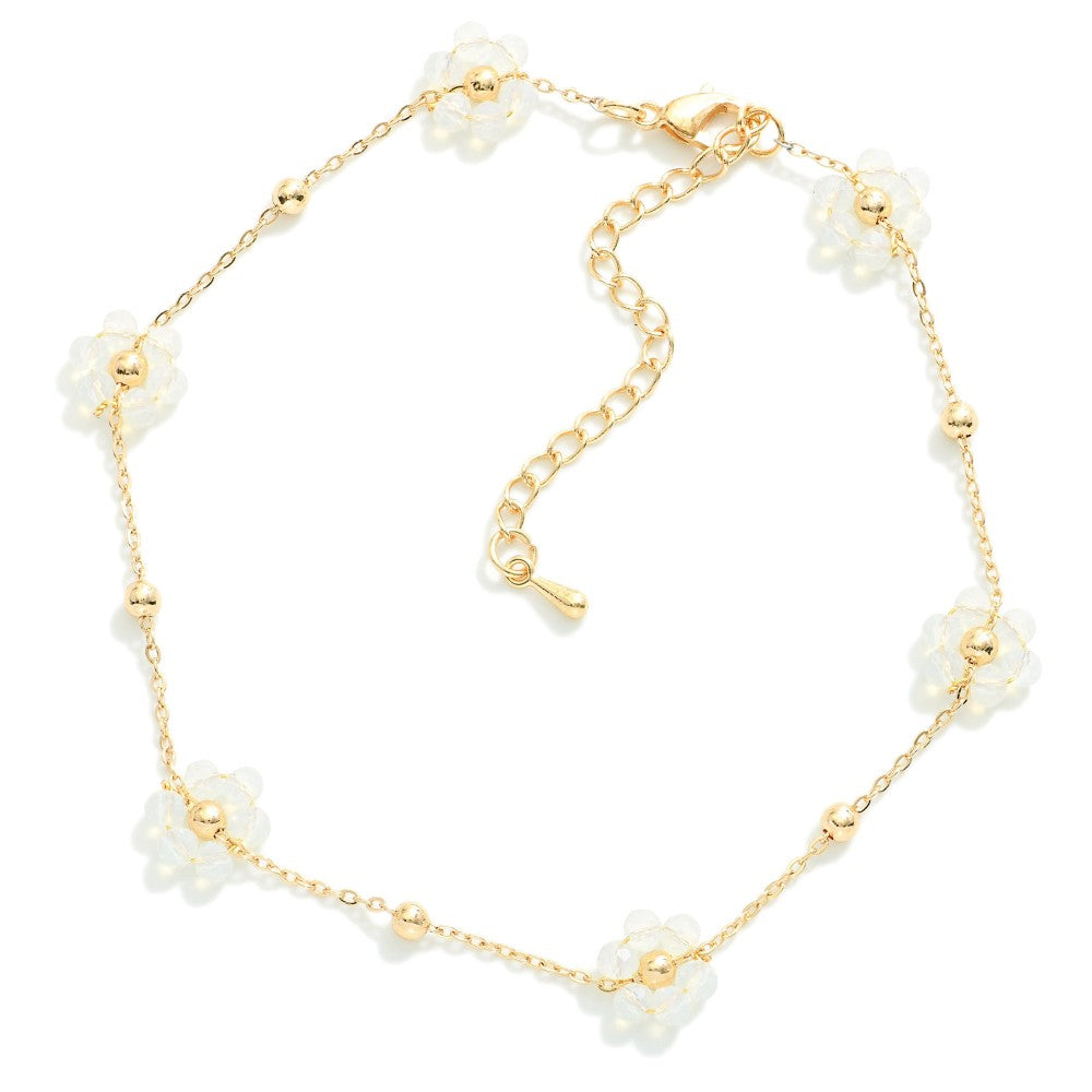 Flower Anklet