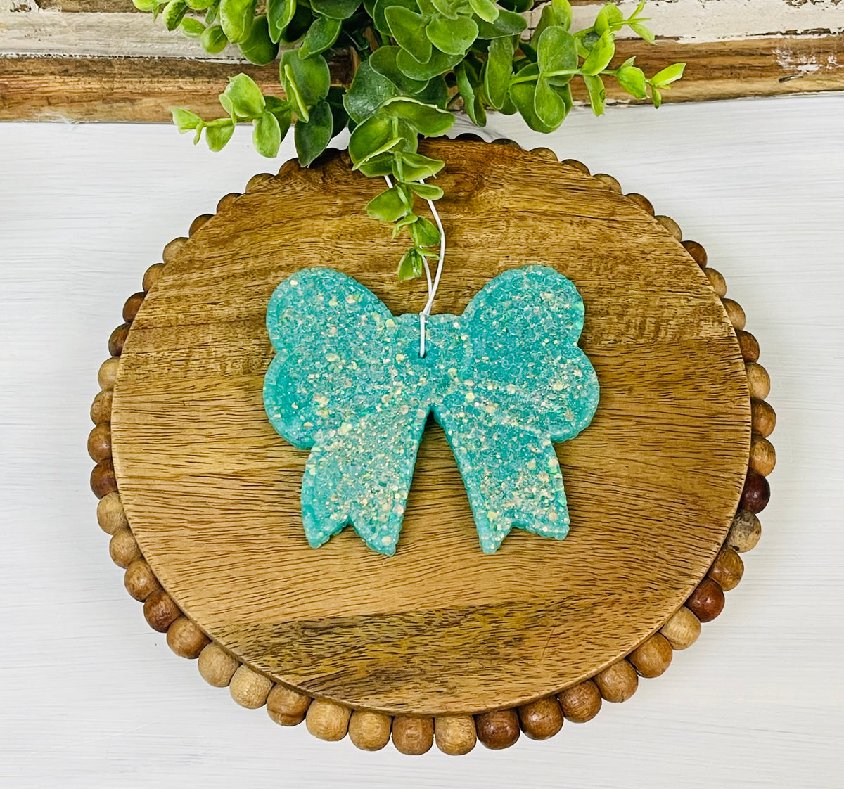 Glitter Bow Freshie