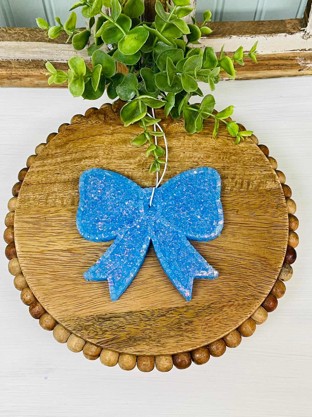 Glitter Bow Freshie