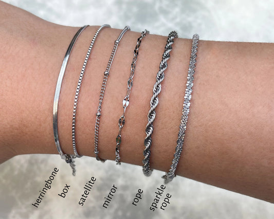 Dainty Silver Bracelet