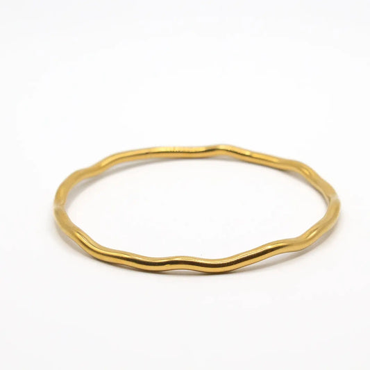 18k Gold Serenity Bangle ALCO