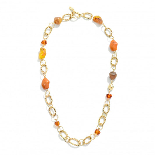 Celaya Necklace in Topaz