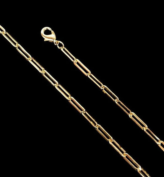 Paper Chain Link Necklace