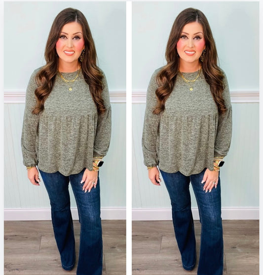 Annie Babydoll Top