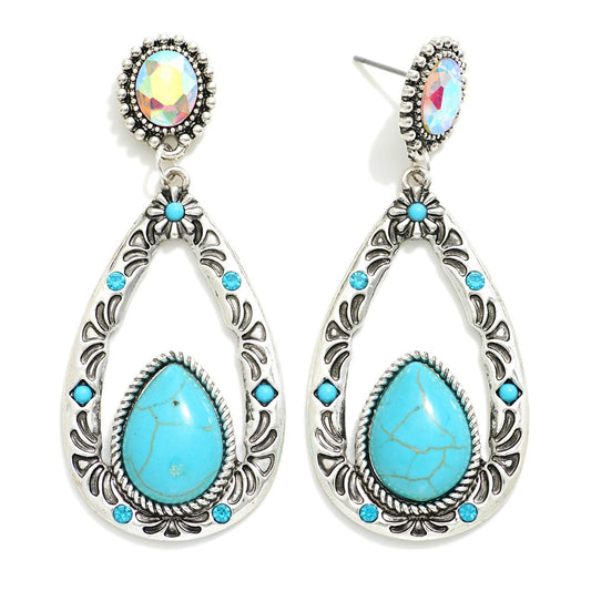 Yellowstone Dangles in Turquoise