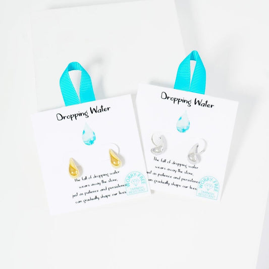 Dropping Water Earrings
