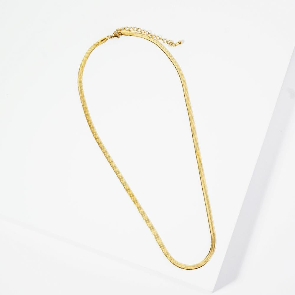 Herringbone Chain Necklace