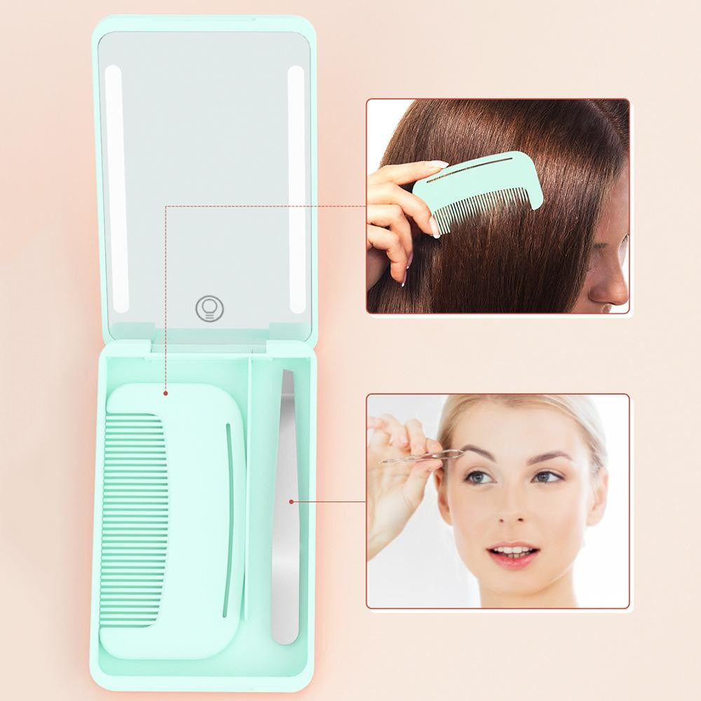 LED Compact Mirror Set