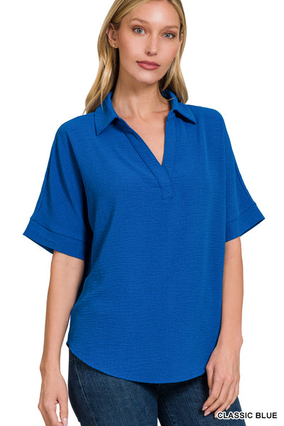 Tricia Top in Blue
