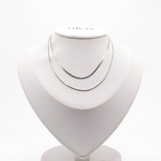 Stillness Necklace: Silver
