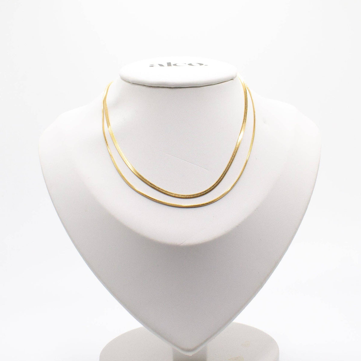 Stillness Necklace: Gold