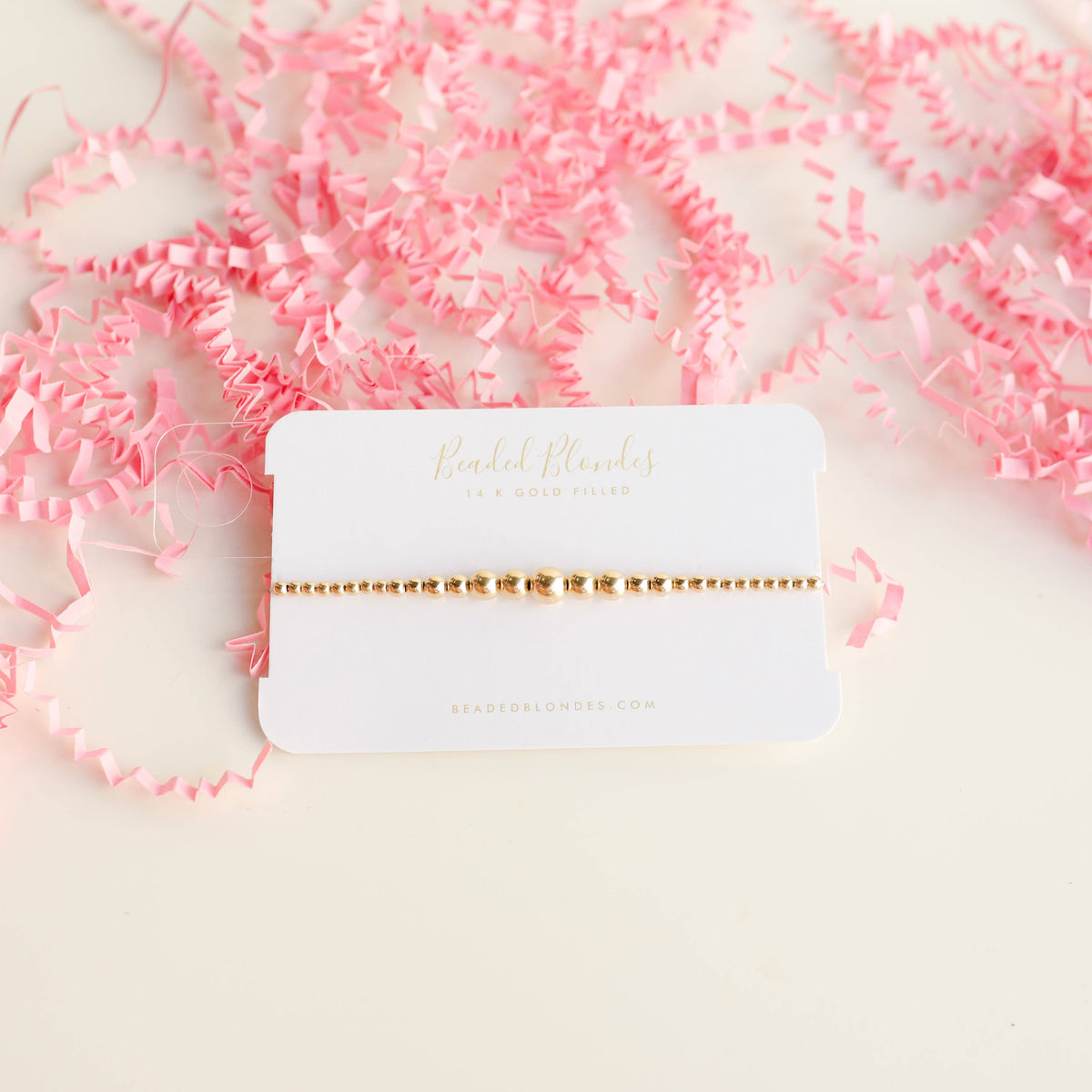 Hilo Bracelet in Gold: Standard 6.75 inch