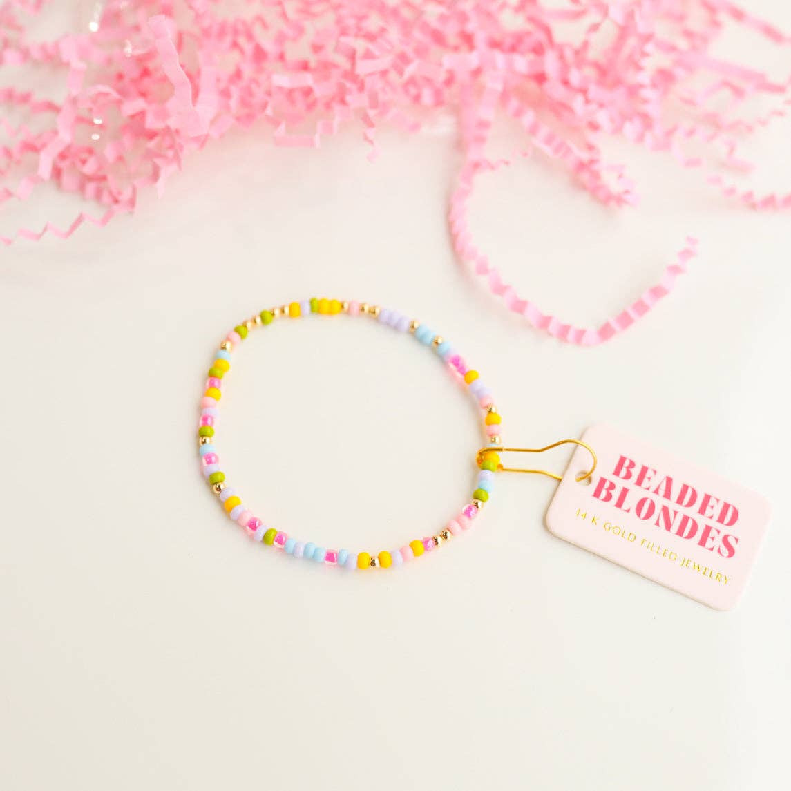 Pastel Sprinkle Bracelet: Petite 6.25 inch