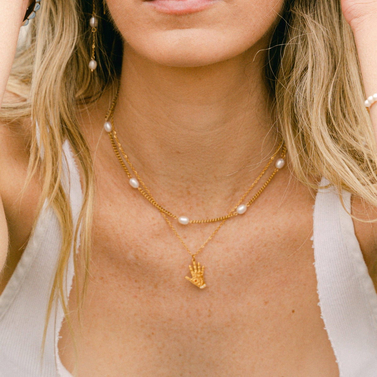 Spring of '73 Necklace: Gold