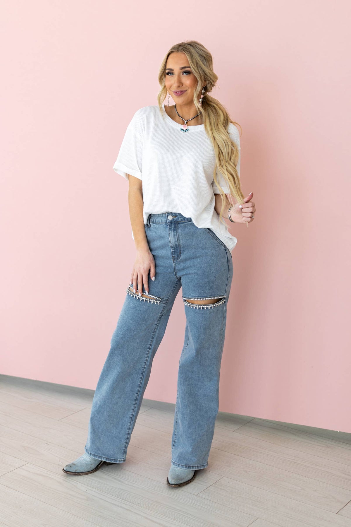 Cassidy Top in Ivory