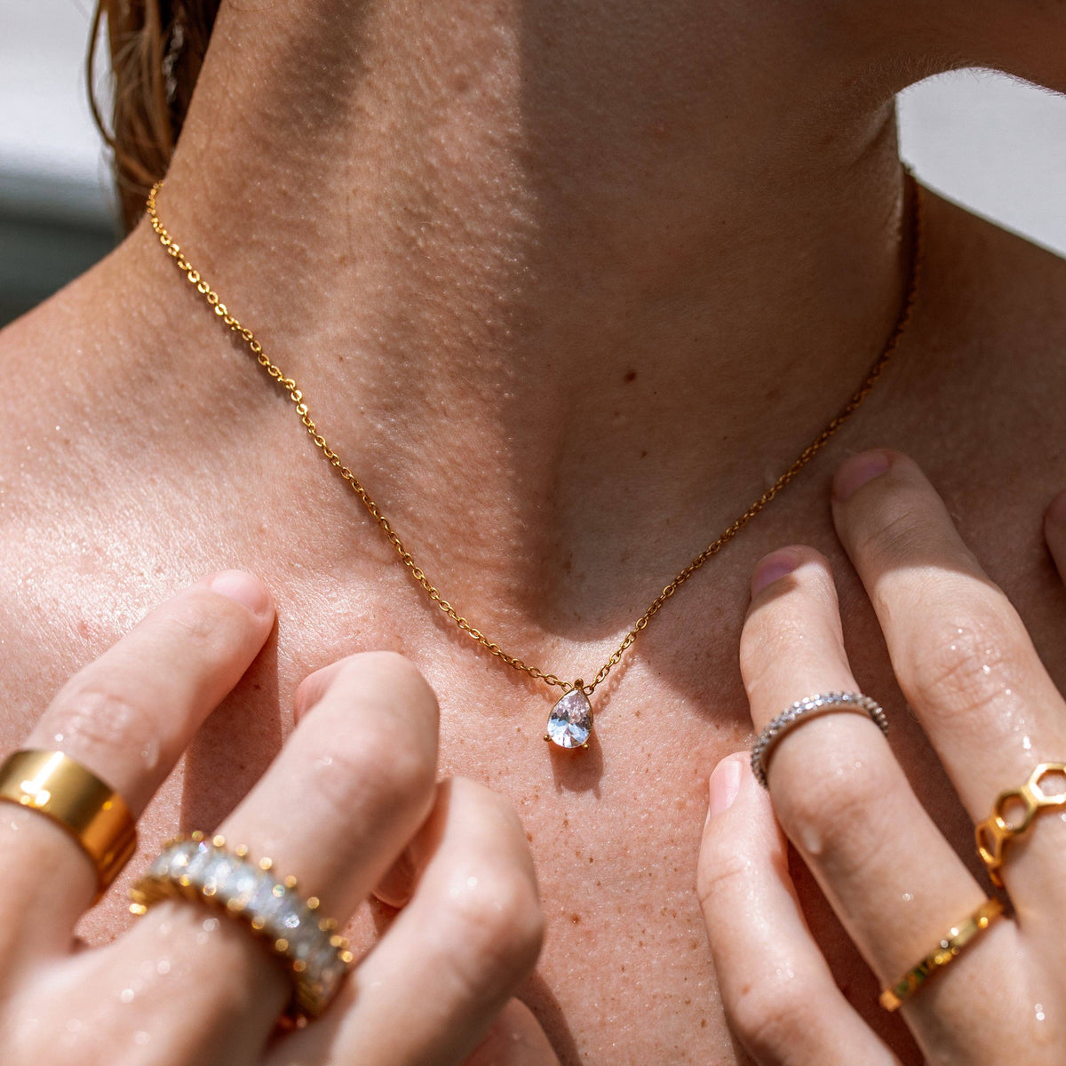 Synergy Necklace: Gold