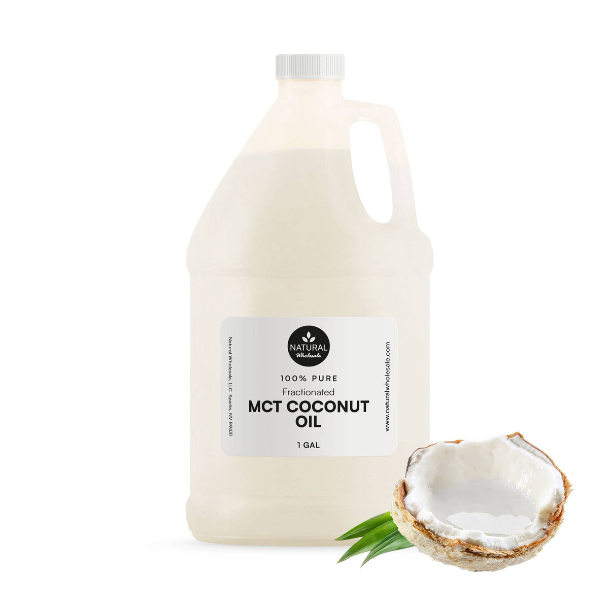 Coconut MCT Oil - 100% Pure Refined Oil: Plastic / 16oz