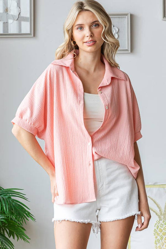 Hannah Top in Pink