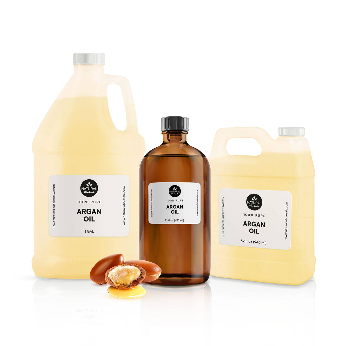 Argan Oil Moroccan - 100% Pure Oil: Plastic / 16oz