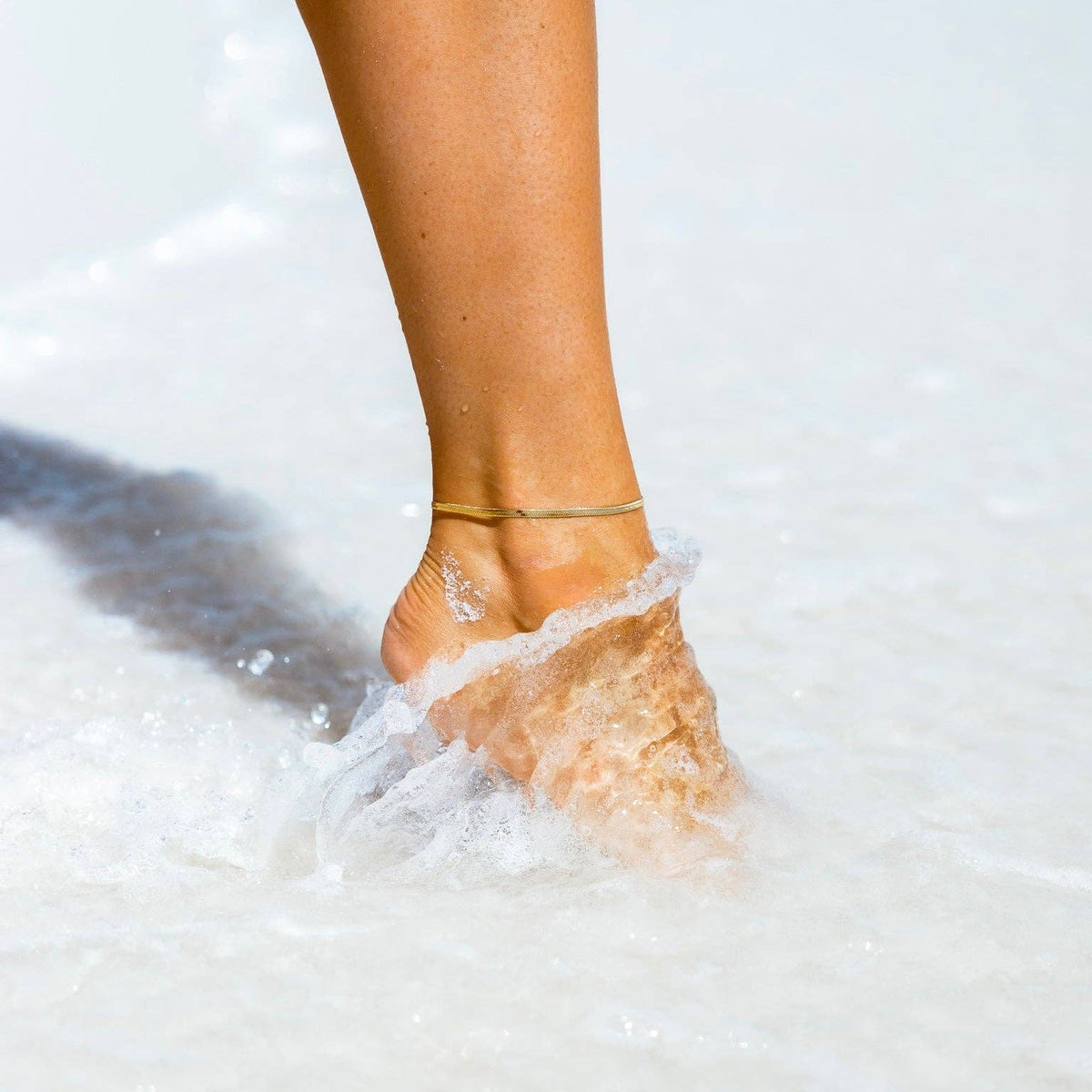 Weekender Anklet: Gold