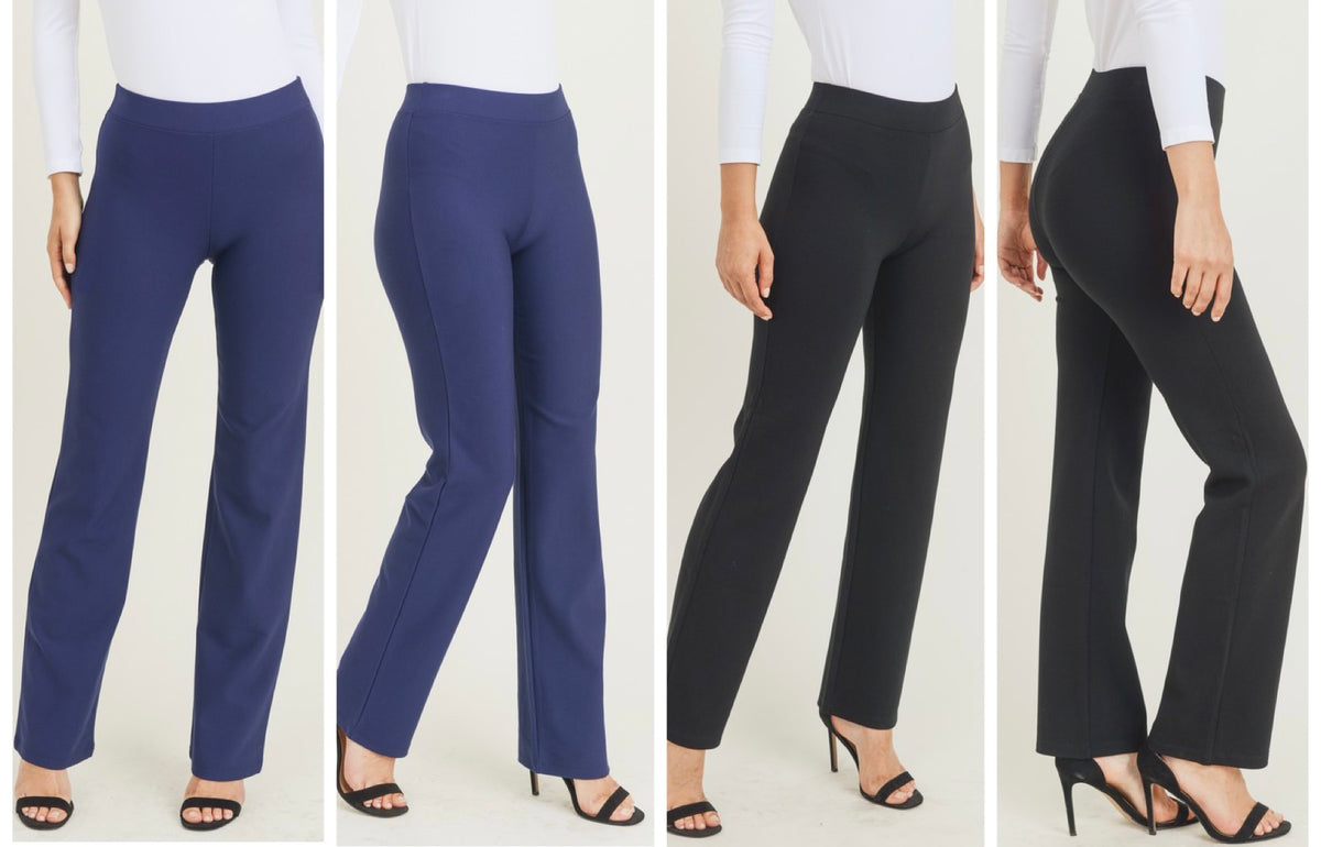 Jen Bootcut Pull On Pants