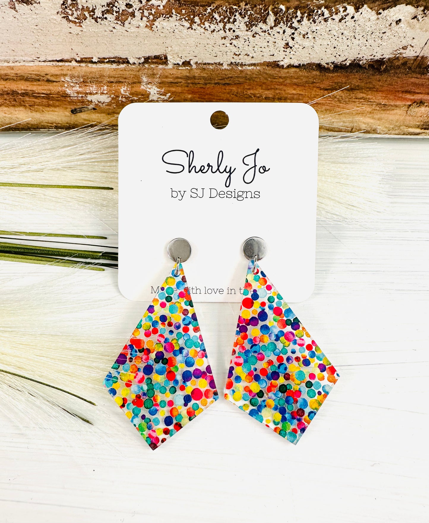 Gabriella Earrings by Sherly Jo Designs