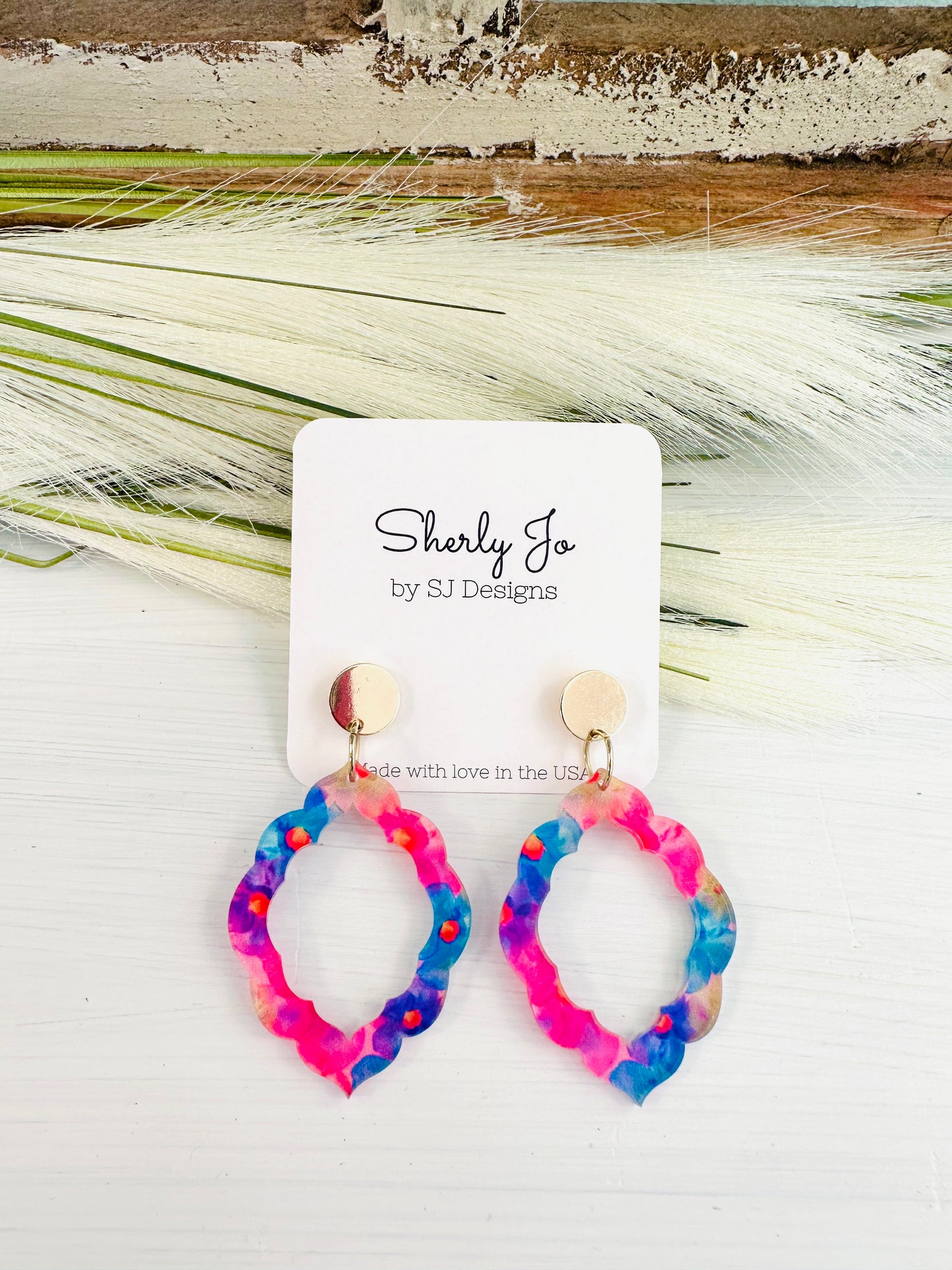 By the Pool Dangles by Sherly Jo Designs