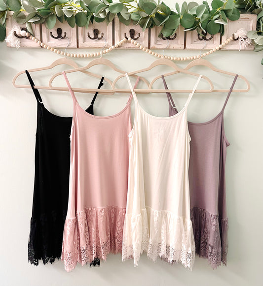 Lace Cami with adjustable straps